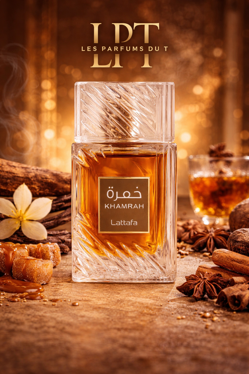 LATTAFA KHAMRAH - NOIR ET OR - 50ML